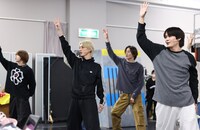 「ミュージカル『フラガリアメモリーズ』～でぃあ・まい・ふれんず！～」稽古より。（撮影：石倉ゆう）