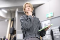 アルペックが“お中元を渡しにいく旅”を描く、フラミュ「でぃあ・まい・ふれんず！」稽古写真公開