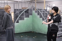 「ミュージカル『フラガリアメモリーズ』～でぃあ・まい・ふれんず！～」稽古より。（撮影：石倉ゆう）