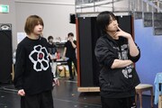 「ミュージカル『フラガリアメモリーズ』～でぃあ・まい・ふれんず！～」稽古より。（撮影：石倉ゆう）