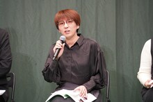 「世田谷パブリックシアター 2026年度ラインアップ発表会」より、生田みゆき。