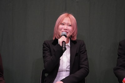 「世田谷パブリックシアター 2026年度ラインアップ発表会」より、yoowaの大月リコ。
