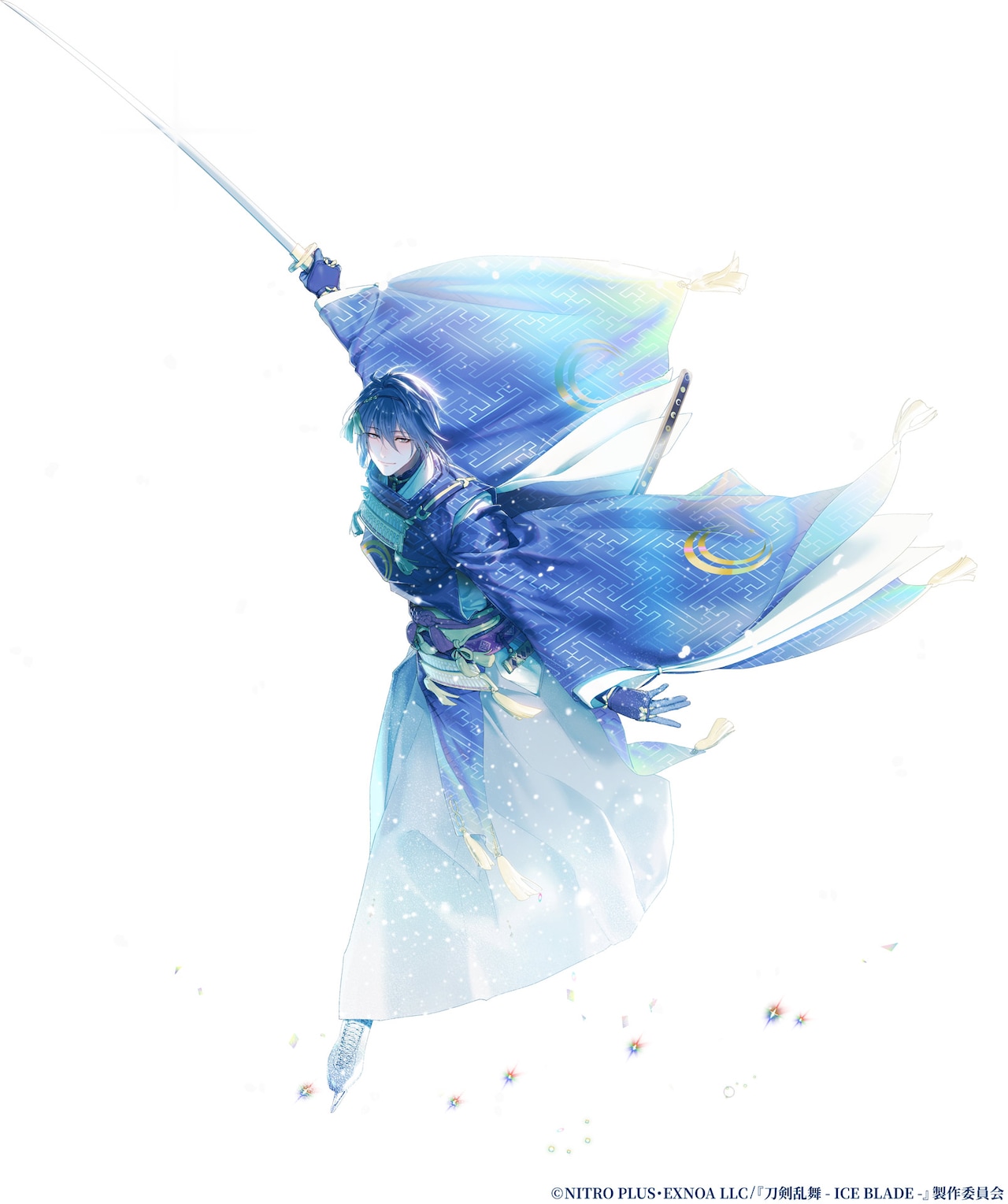 三日月宗近イメージオンアイスver.が解禁、「刀剣乱舞 - ICE BLADE -」静謐さと躍動感が融合