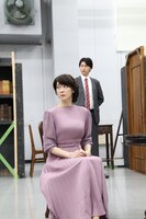 舞台「ブラック・コーヒー」稽古場取材会の様子。