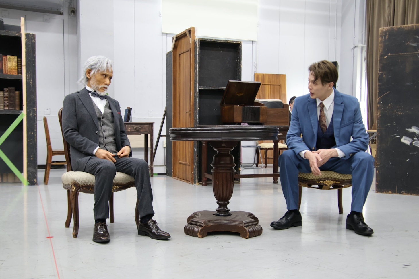 片岡鶴太郎・鈴木拡樹が立ち上げる“極上のミステリー”「ブラック・コーヒー」まもなく開幕