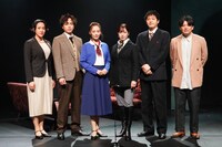 Litera Theater vol.2 ミュージカル「シルヴィア、生きる」のカンパニーメンバー。（撮影：岩田えり）©︎conSept All Rights Reserved.