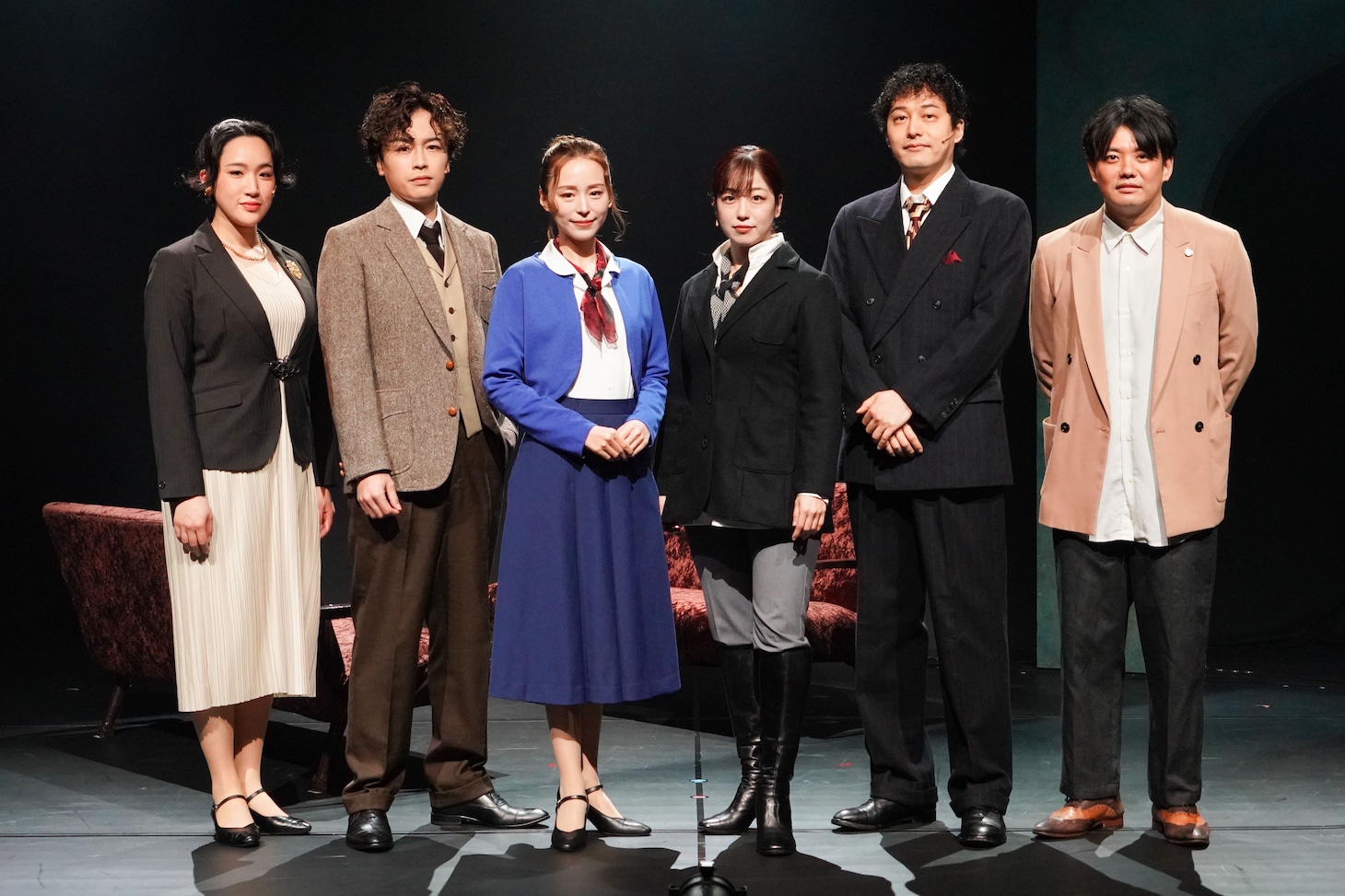 Litera Theater vol.2 ミュージカル「シルヴィア、生きる」のカンパニーメンバー。（撮影：岩田えり）©︎conSept All Rights Reserved.