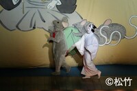 「四月大歌舞伎」夜の部「浮かれ心中」より。