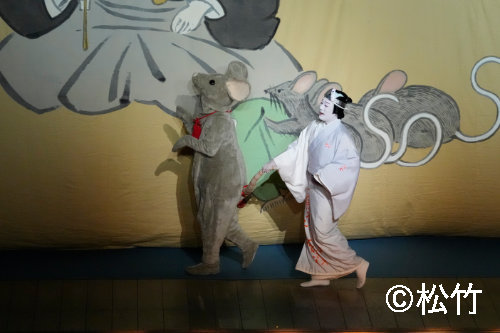 「四月大歌舞伎」夜の部「浮かれ心中」より。