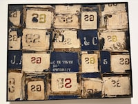 〈最近の演劇以外〉京都に所用があり、京セラ美術館の『日本画アヴァンギャルド』展へ。写真は、楠田信吾「Work-1960-1」。石膏に型押しし塗料を塗ったこの作品も日本画なのです。