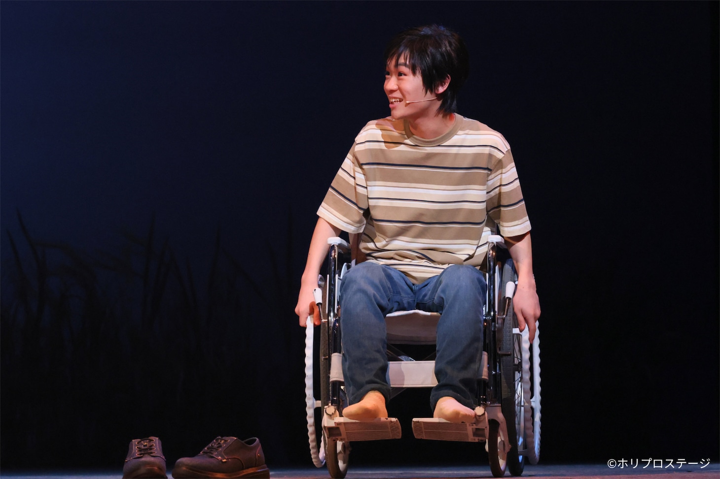 ミュージカル「奇跡を呼ぶ男」より。（撮影：宮川舞子）