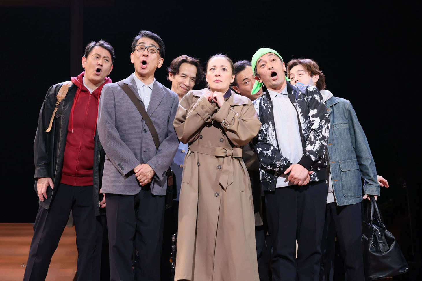 シス・カンパニー公演「新宿発8時15分」より。（撮影：宮川舞子）