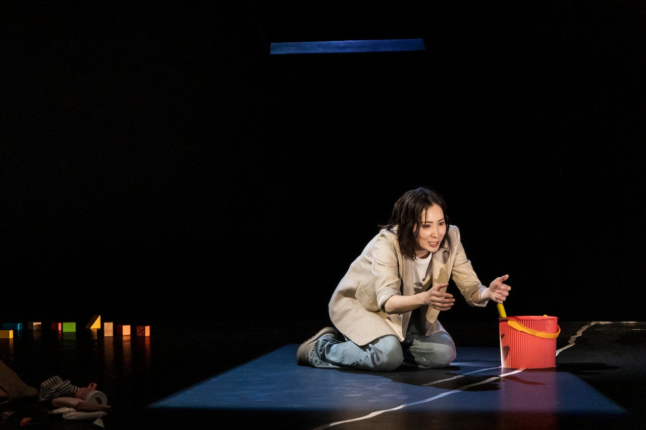 真飛聖・増岡裕子の一人芝居「ガールズ＆ボーイズ」開幕、稲葉賀恵が作品にかける思い語る