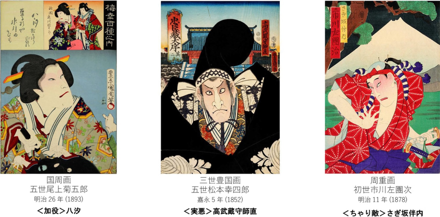 「KABUKI悪役づくし」展示品