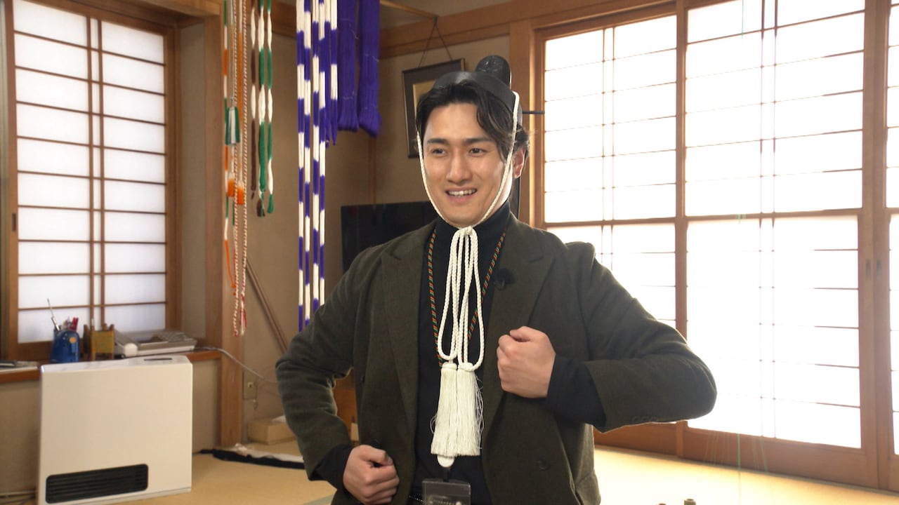 中村隼人が「美の壺」スペシャルに出演、歌舞伎の小道具を支える“組ひも”に迫る