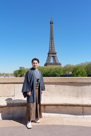 中村鷹之資がパリで“女方ができるまで”を披露、欧州3都市を巡る「MEET KABUKI」開幕