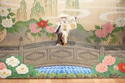 「MEET KABUKI -The art of “Onnagata” Europe tour 2026-」パリ公演より、第二部「石橋」の様子。©SHOCHIKU