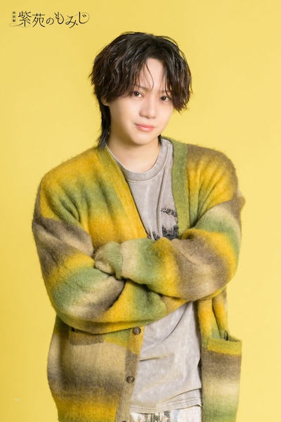 佐藤流司のキャラクタービジュアル。