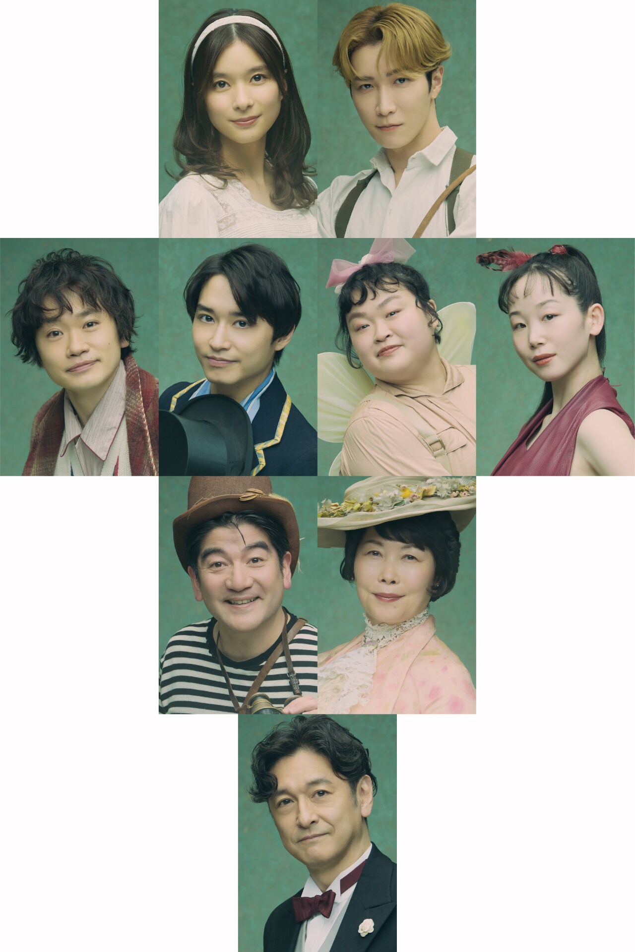 うーちゃみ ☪︎ ウェンディ＆ピーターパン劇中衣装風 芳根京子・渡辺翔太・石丸幹二が浮遊する、「ウェンディ＆ピーターパン