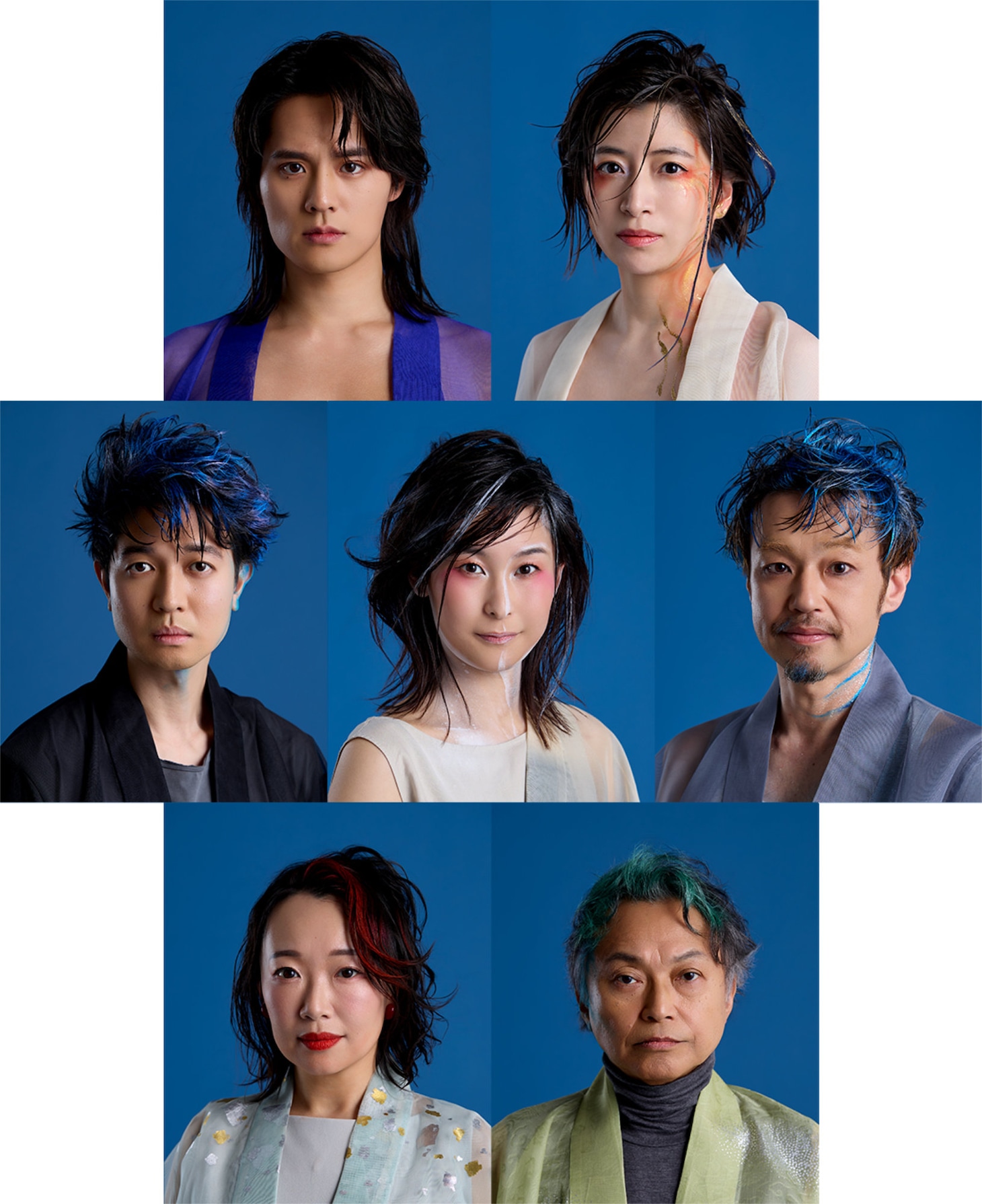 あたらしい国際交流プログラム「『月を抱く人魚』－雨月物語より－」出演者（撮影：山崎伸康）