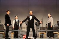 三越劇場 怪事件推理 第4弾「忍びよる戦慄と甦る旋律」より。（撮影：明田川志保）