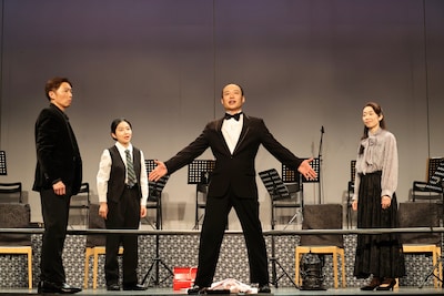 三越劇場 怪事件推理 第4弾「忍びよる戦慄と甦る旋律」より。（撮影：明田川志保）