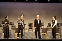 三越劇場 怪事件推理 第4弾「忍びよる戦慄と甦る旋律」より。（撮影：明田川志保）