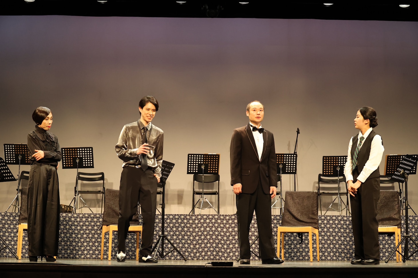 三越劇場 怪事件推理 第4弾「忍びよる戦慄と甦る旋律」より。（撮影：明田川志保）