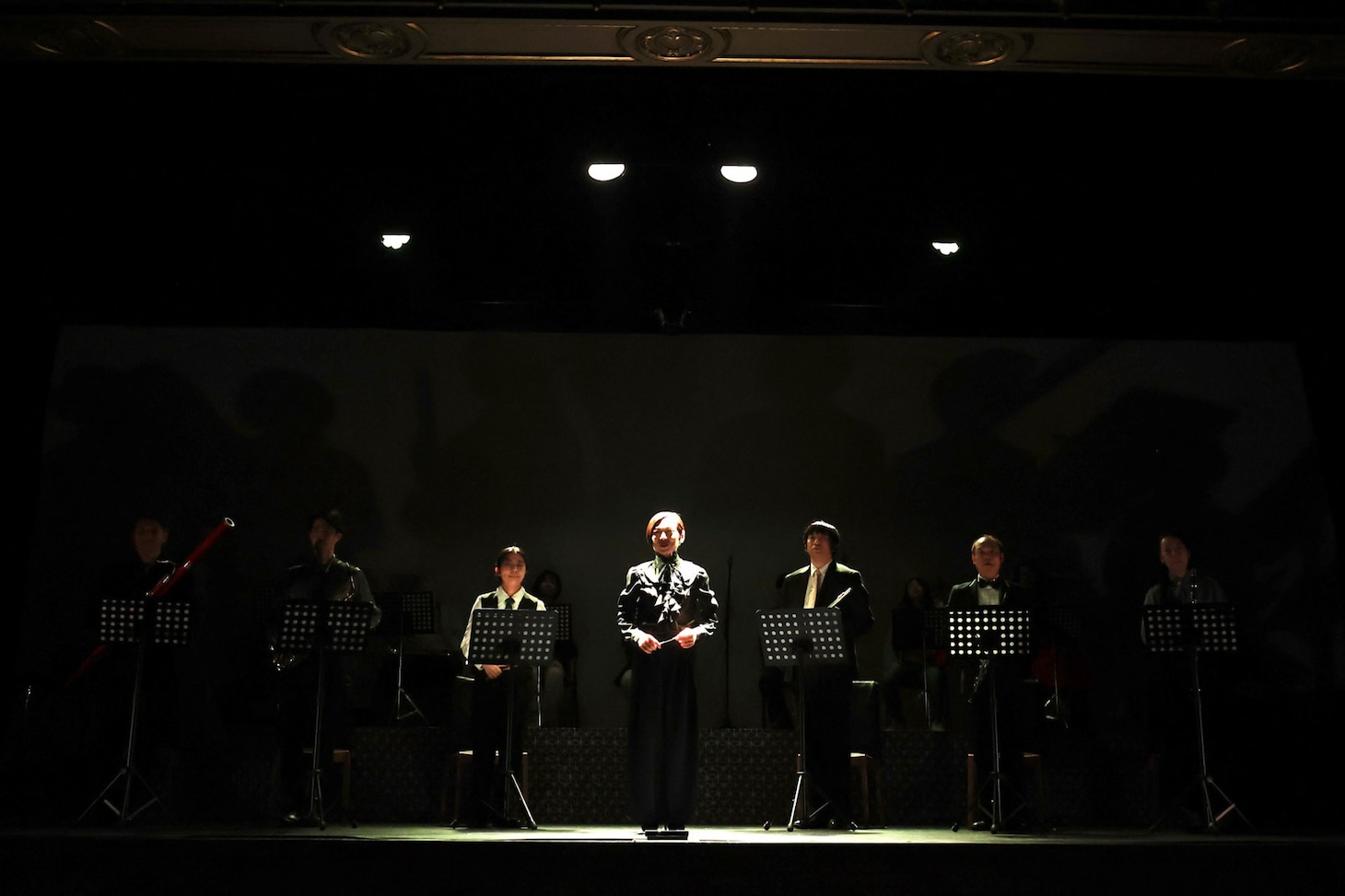 三越劇場 怪事件推理 第4弾「忍びよる戦慄と甦る旋律」より。（撮影：明田川志保）