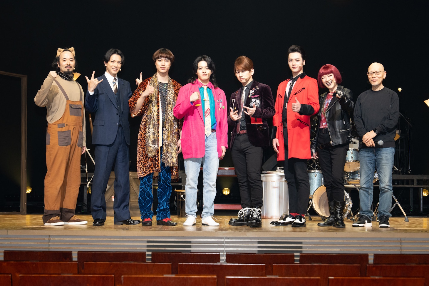 舞台「ぽっぷす？」取材会より。