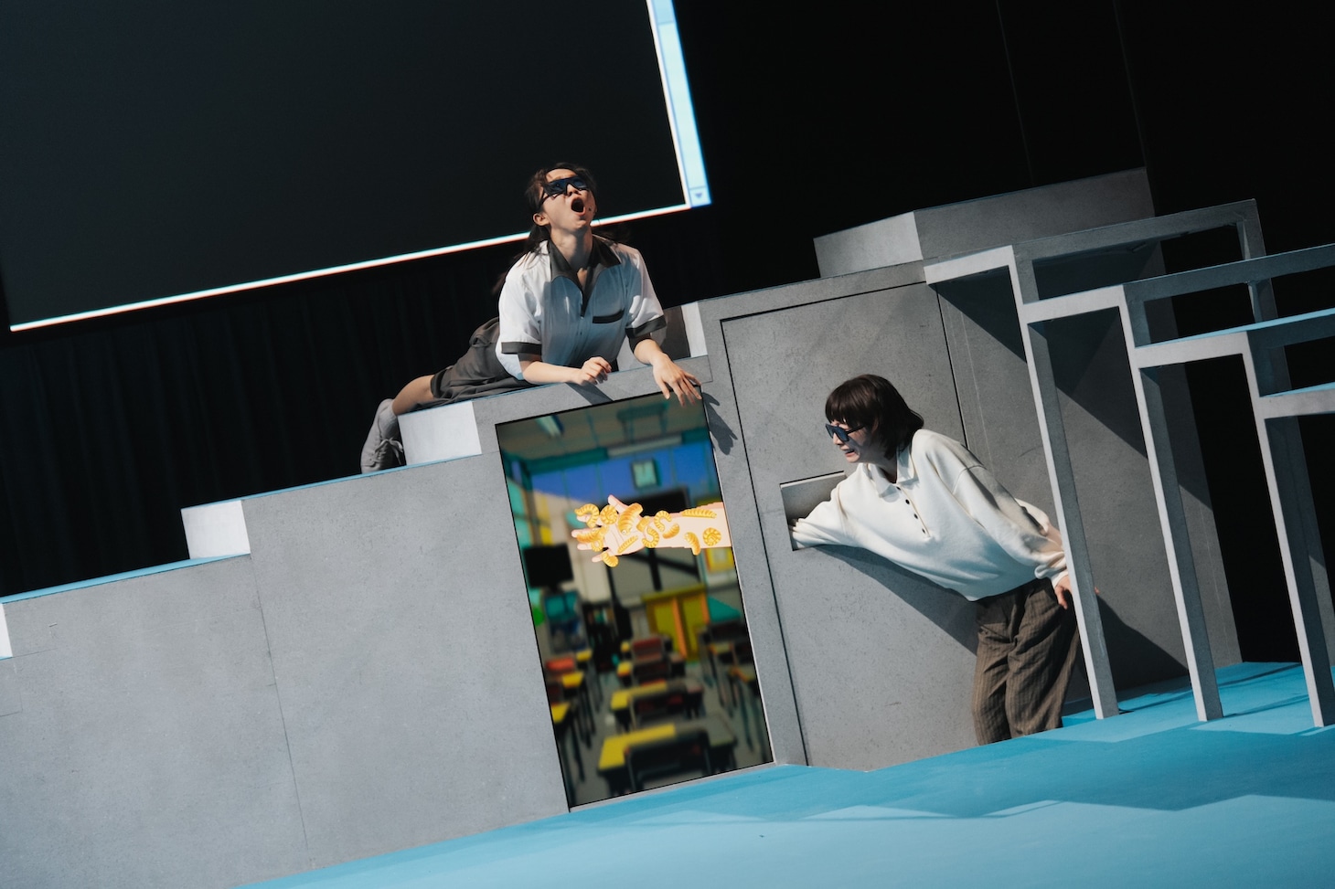 た組×四把椅子劇團「どうも不安な様子」より。©Kris Kang