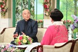 「徹子の部屋」より。左から高橋克実、黒柳徹子。©テレビ朝日