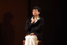 ステージナタリー10周年記念トークイベント「植木豪×藤田俊太郎と振り返る10年」より、藤田俊太郎。
