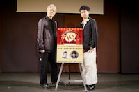 ステージナタリー10周年記念トークイベント「植木豪×藤田俊太郎と振り返る10年」より。左から植木豪、藤田俊太郎。