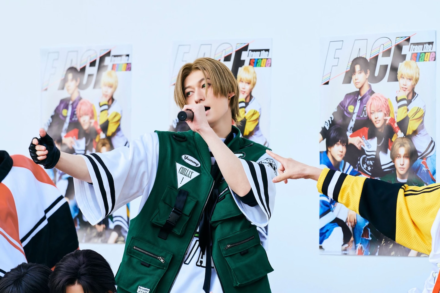 「1st FREE MINI LIVE」の様子。（撮影：加藤卓）