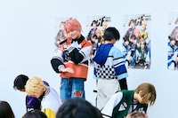 「1st FREE MINI LIVE」の様子。（撮影：加藤卓）