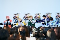 「1st FREE MINI LIVE」の様子。（撮影：加藤卓）