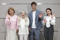 声舞劇！「終活を始めた途端、55歳の息子が帰ってきました」取材会の様子。