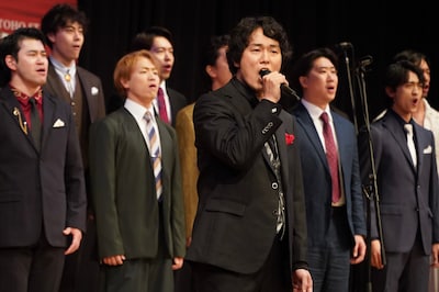 ミュージカル「ミス・サイゴン」の製作発表より。