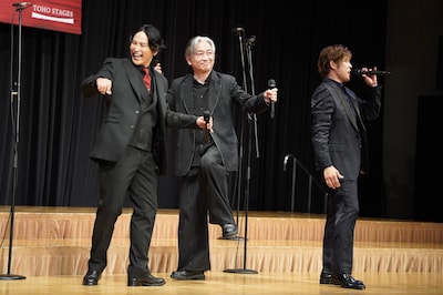 ミュージカル「ミス・サイゴン」の製作発表より。