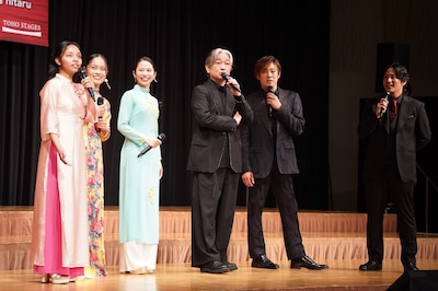 ミュージカル「ミス・サイゴン」の製作発表より。