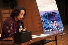 「STILL LIFE-スティル・ライフ-」会見より、森山未來。