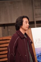 「STILL LIFE-スティル・ライフ-」会見より、森山未來。