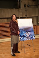 「STILL LIFE-スティル・ライフ-」会見より、森山未來。