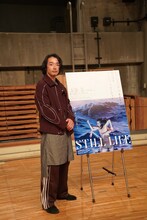 「STILL LIFE-スティル・ライフ-」会見より、森山未來。