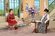 「徹子の部屋」より。左から高畑淳子、黒柳徹子。©テレビ朝日