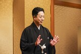 尾上菊之助改め八代目尾上菊五郎襲名披露 尾上丑之助改め六代目尾上菊之助襲名披露「六月博多座大歌舞伎」取材会より、八代目尾上菊五郎。