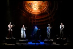音楽朗読劇「オペラ座の怪人」リニューアル上演、初日公演の舞台写真公開
