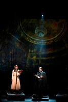 朗読で描く海外名作シリーズ 音楽朗読劇「オペラ座の怪人」初日公演の様子。（撮影：阿部章仁）