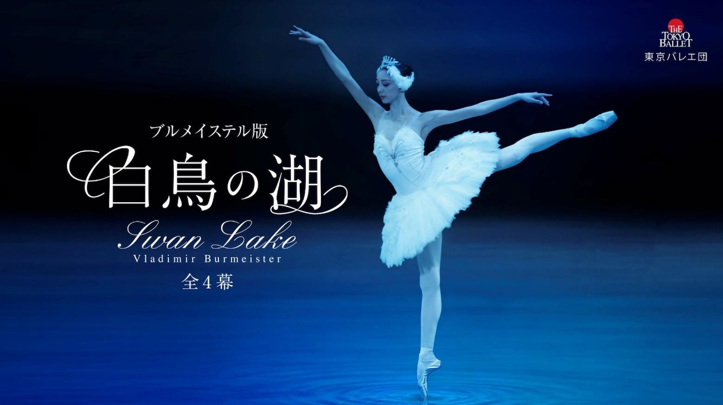 東京バレエ団「白鳥の湖」ビジュアル